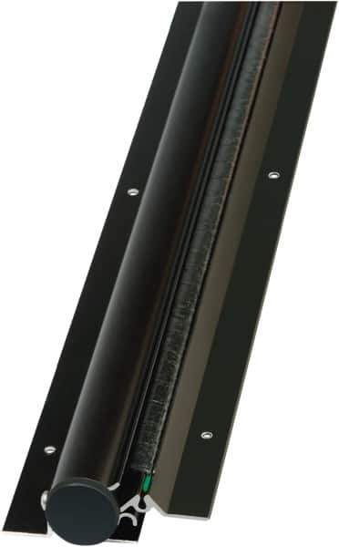 National Guard Products - 2.880" Wide x 77" High, Aluminum, Steel Finger Guard - 1.880" Opening Width, 76" Opening Height - Industrial Tool & Supply