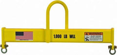 Machining & Welding - 2,000 Lb Capacity Lifting Beam - Industrial Tool & Supply