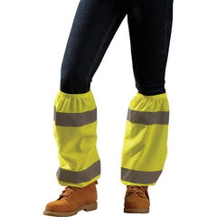 OccuNomix - Size Universal Hi-Viz Yellow Polyester Hi-Visibility Leggings - Industrial Tool & Supply