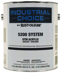 Rust-Oleum - 1 Gal Deep Tint Base Semi Gloss Finish Acrylic Enamel Paint - Interior/Exterior, Direct to Metal, <250 gL VOC Compliance - Industrial Tool & Supply
