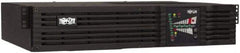 Tripp-Lite - 15 Amp, 750 VA, Tower & Rack Mount Online Backup Uninterruptible Power Supply - Backup 4 min with Full Load & 13 min with Half Load, 120 VAC Input & Output, 600 Watt Output, 1 Phases, 6 Outlets - Industrial Tool & Supply