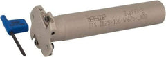 Iscar - Shank Connection, 5/32" Cutting Width, 5/16" Depth of Cut, 1-1/4" Cutter Diam, 2 Tooth Indexable Slotting Cutter - 5/8" Shank Diam, ETS-LN08 Toolholder, LNET Insert, Right Hand Cutting Direction - Industrial Tool & Supply