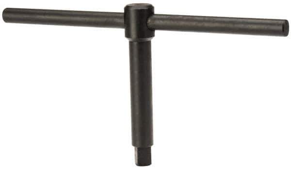 Gibraltar - 10" Chuck Diam Compatibility, Lathe Chuck Key - Compatible with 4-Jaw Chucks, Self Ejecting, 4.53" Body Length, 0.472" Actual Key Square Size - Industrial Tool & Supply