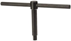 Gibraltar - 10" Chuck Diam Compatibility, Lathe Chuck Key - Compatible with 4-Jaw Chucks, Self Ejecting, 4.53" Body Length, 0.472" Actual Key Square Size - Industrial Tool & Supply