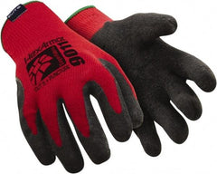 HexArmor - Size 2XL (11), ANSI Cut Level A7, Puncture Level 4, SuperFabric Cut & Puncture Resistant Gloves - Palm & Fingers Coated, SuperFabric, Open Cuffs, Red/Black, Paired - Industrial Tool & Supply