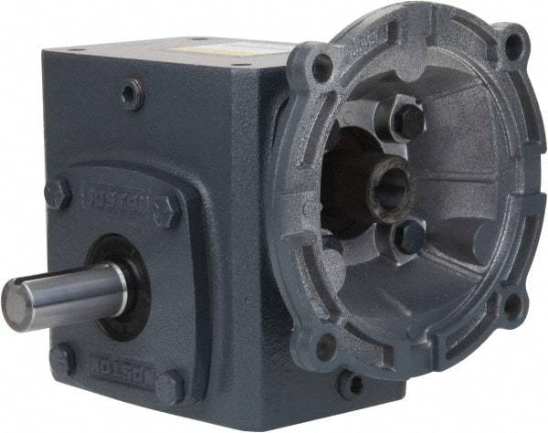 Boston Gear - 3 Centerline Distance, 15:1, 117 RPM Output, 3.97 Input Horsepower, 1,969 Lbs. Max Torque, Speed Reducer - Part No. F730-15-B9-G, 1-1/4" Shaft Diam, Single Shaft Left, 1-1/8" Bore, 8.88" High, 180TC NEMA - Industrial Tool & Supply