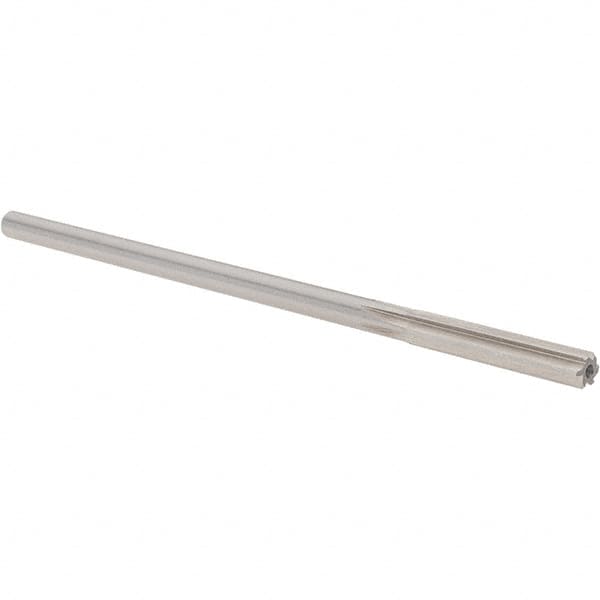 Alvord Polk - 0.2565" High Speed Steel 6 Flute Chucking Reamer - Industrial Tool & Supply