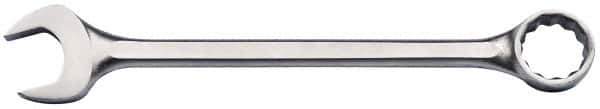 Proto - 65mm 12 Point Offset Combination Wrench - 15° Offset Angle, 29-3/4" OAL, Steel, Satin Finish - Industrial Tool & Supply