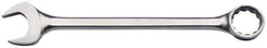 Proto - 2-9/16" 12 Point Offset Combination Wrench - 15° Offset Angle, 29-3/4" OAL, Steel, Satin Finish - Industrial Tool & Supply