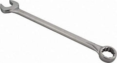 Proto - 55mm 12 Point Offset Combination Wrench - 15° Offset Angle, 28-3/4" OAL, Steel, Satin Finish - Industrial Tool & Supply