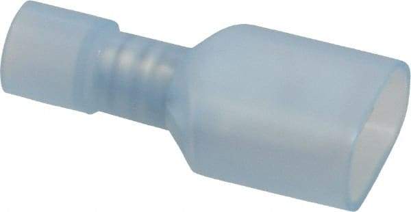 Thomas & Betts - 16 to 14 AWG, Nylon, Fully Insulated, Male Wire Disconnect - 1/4 Inch Wide Tab, Blue, CSA Certified, RoHS Compliant, UL 94 V-2, UL File E9809, UL Listed - Industrial Tool & Supply