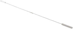 Vikan - 1" Diam Polyester Valve Brush - 60" OAL, 6" Head Length, Polypropylene & Stainless Steel Handle - Industrial Tool & Supply
