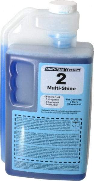Minuteman - 2 L Bottle Unscented Glass Cleaner - Bottle - Industrial Tool & Supply