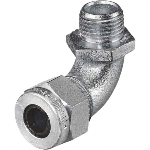 Hubbell Wiring Device-Kellems - 0.5 to 0.63" Liquidtight Elbow Strain Relief Cord Grip - Industrial Tool & Supply