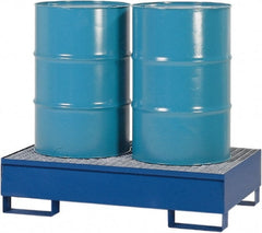 Enpac - Spill Pallets, Platforms, Sumps & Basins Type: Spill Deck or Pallet Number of Drums: 2 - Industrial Tool & Supply