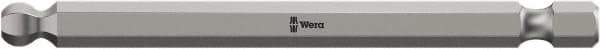 Wera - 3mm Hex Bit - 1/4" Hex Drive, 3-1/2" OAL - Industrial Tool & Supply