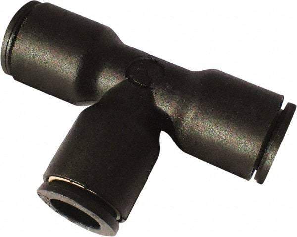 Legris - 1/4 x 5/32" Outside Diam, Nylon Push-to-Connect Tube Union Tee - 290 Max psi - Industrial Tool & Supply