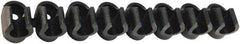 Legris - 3/16 to 1/4 Hose OD, Clip Strip - Black, 8 Slots, 3-5/16" OAL, For Use With Tubes - Industrial Tool & Supply