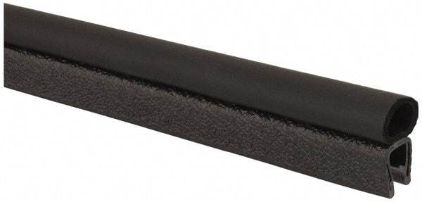 TRIM-LOK - 1/4 Inch Thick x 0.42 Inch Wide, PVC/EPDM, Trim Seal Wear Strip - 1/4 Inch Wide - Industrial Tool & Supply