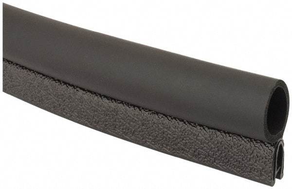 TRIM-LOK - 1/8 Inch Thick x 0.3 Inch Wide, PVC/EPDM, Trim Seal Wear Strip - 1/8 Inch Wide - Industrial Tool & Supply