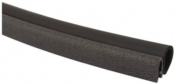 TRIM-LOK - 1/8 Inch Thick x 0.3 Inch Wide, PVC/EPDM, Trim Seal Wear Strip - 1/8 Inch Wide - Industrial Tool & Supply