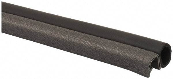 TRIM-LOK - 1/4 Inch Thick x 0.42 Inch Wide, PVC/EPDM, Trim Seal Wear Strip - 1/4 Inch Wide - Industrial Tool & Supply