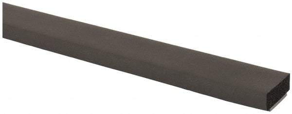 TRIM-LOK - 1/4 Inch Thick x 3/4 Wide x 100 Ft. Long, EPDM Rubber Rectangle Seal with Acrylic - Industrial Tool & Supply