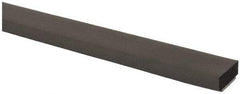 TRIM-LOK - 1/4 Inch Thick x 3/4 Wide x 100 Ft. Long, EPDM Rubber Rectangle Seal with Acrylic - Industrial Tool & Supply