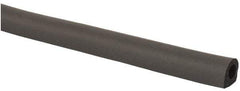 TRIM-LOK - 1/2 Inch Thick x 1/2 Wide x 500 Ft. Long, EPDM Rubber D Section Seal with Acrylic - Industrial Tool & Supply