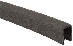 TRIM-LOK - 1/2 Inch Thick x 0.67 Wide x 100 Ft. Long, EPDM Rubber Jumbo Edge Trim - Pebble Texture - Industrial Tool & Supply