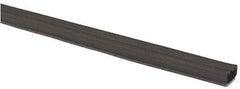 TRIM-LOK - 3/8 Inch Thick x 3/8 Wide x 100 Ft. Long, EPDM Rubber Ribbed Seal with Tape - Industrial Tool & Supply