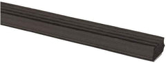 TRIM-LOK - 5/8 Inch Thick x 5/8 Wide x 100 Ft. Long, EPDM Rubber Ribbed Seal with Tape - Industrial Tool & Supply