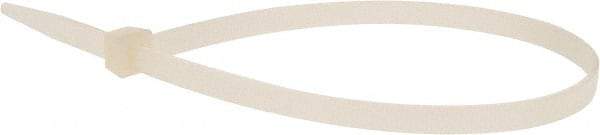 Value Collection - 14-1/2" Long Natural (Color) Nylon Standard Cable Tie - 120 Lb Tensile Strength, 106mm Max Bundle Diam - Industrial Tool & Supply