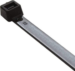 Value Collection - 11" Long Black Nylon Standard Cable Tie - 50 Lb Tensile Strength, 81mm Max Bundle Diam - Industrial Tool & Supply