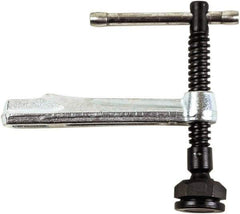 Bessey - 1,770 Lb Clamping Pressure, Steel, T Handle, GSV Bar & Pipe Clamping Arm - 8" Throat Depth - Industrial Tool & Supply