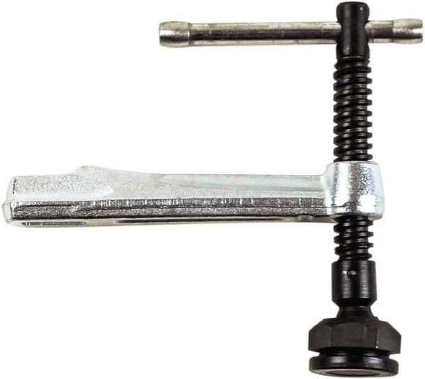 Bessey - 1,450 Lb Clamping Pressure, Steel, T Handle, SLV Bar & Pipe Clamping Arm - 4-3/4" Throat Depth - Industrial Tool & Supply