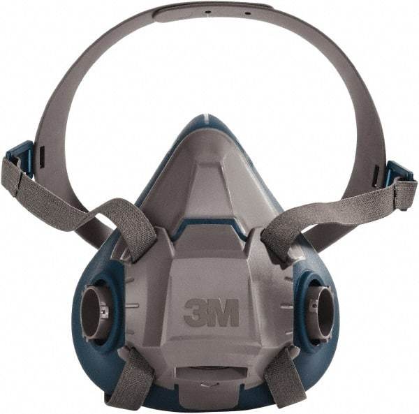 3M - Series 6500, Size S Half Mask Respirator - 4-Point Suspension, Bayonet Connection - Industrial Tool & Supply