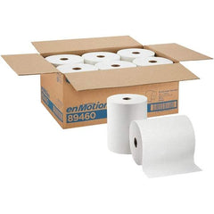 Georgia Pacific - Hard Roll of 1 Ply White Paper Towels - 10" Wide, 800' Roll Length - Industrial Tool & Supply