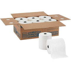 Georgia Pacific - Hard Roll of 1 Ply White Paper Towels - 8-1/4" Wide, 700' Roll Length - Industrial Tool & Supply