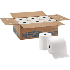 Georgia Pacific - Hard Roll of 1 Ply White Paper Towels - 8-1/4" Wide, 700' Roll Length - Industrial Tool & Supply