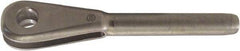 Loos & Co. - 7/32" Fork End - Stainless Steel - Industrial Tool & Supply