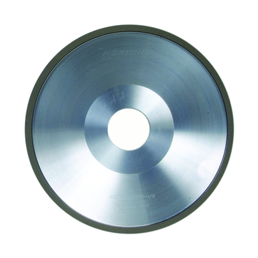 6 x 1 x 1-1/4" - 1/8" Abrasive Depth - 120 Grit - Type 12A2 Diamond Dish Wheel - Industrial Tool & Supply