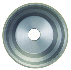 3-3/4 x 1-1/2 x 1-1/4" - 1/8" Abrasive Depth - 150 Grit - Type 11V9 Diamond Flaring Cup Wheel - Industrial Tool & Supply