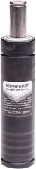Associated Spring Raymond - G1/8 Fill Port, M8 Mt Hole, 8mm Rod Diam, 95.2mm Diam, 32mm Max Stroke, Black Nitrogen Gas Spring Cylinder - 150mm Body Length, 182mm OAL, 23,600 Lb Full Stroke Spring Force, 360 psi Initial Charge - Industrial Tool & Supply