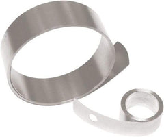 Associated Spring Raymond - 0.006" Thick x 25" Long, 2.31 N Capacity Constant Force Spring - 0.38" Wide, 0.77" ID of Reflection, 0.9" Initial Extension, 0.2" End Hole Diam - Industrial Tool & Supply