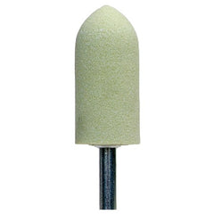 7/8″ × 2″ 1/4″ Spindle Quantum Mounted Point A11 80 Grit Ceramic Alumina - Industrial Tool & Supply