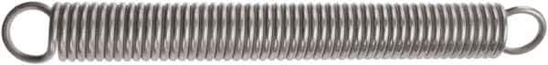 Associated Spring Raymond - 36mm OD, 808 N Max Load, 178.5mm Max Ext Len, Spring - 75.9 Lb/In Rating, 27.12 Lb Init Tension, 127mm Free Length - Industrial Tool & Supply