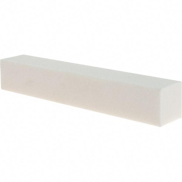 Made in USA - 150 Grit Aluminum Oxide Rectangular Dressing Stick - 4 x 3/4 x 3/4, Vitrified Bond - Industrial Tool & Supply