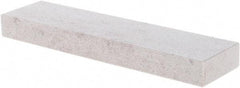 Made in USA - 4" Long x 1" Wide x 3/8" Thick, Arkansas Stone Sharpening Stone - Rectangle, Super Fine Grade - Industrial Tool & Supply