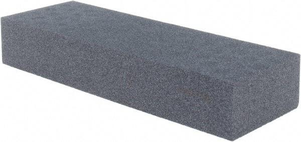 Made in USA - 6" Long x 2" Wide x 1" Thick, Silicon Carbide Sharpening Stone - Rectangle, 120 Grit, Coarse Grade - Industrial Tool & Supply